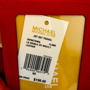 Micheal Kors Red Clutch